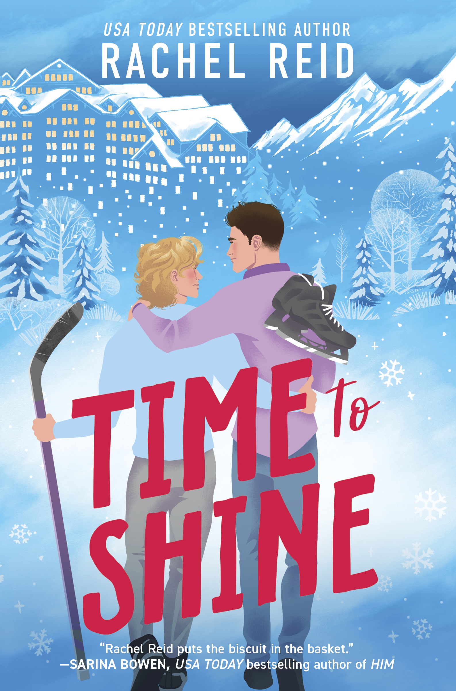 Couverture Time to Shine – Rachel Reid