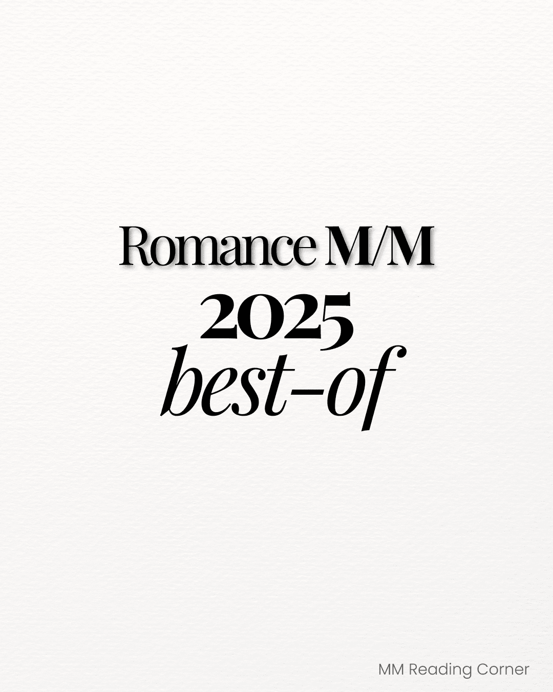 Romances M/M 2025 : best of, nouveautés et coups de cœur
