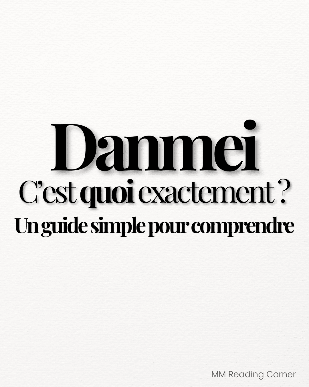 Danmei : origines, genres et romances chinoises M/M