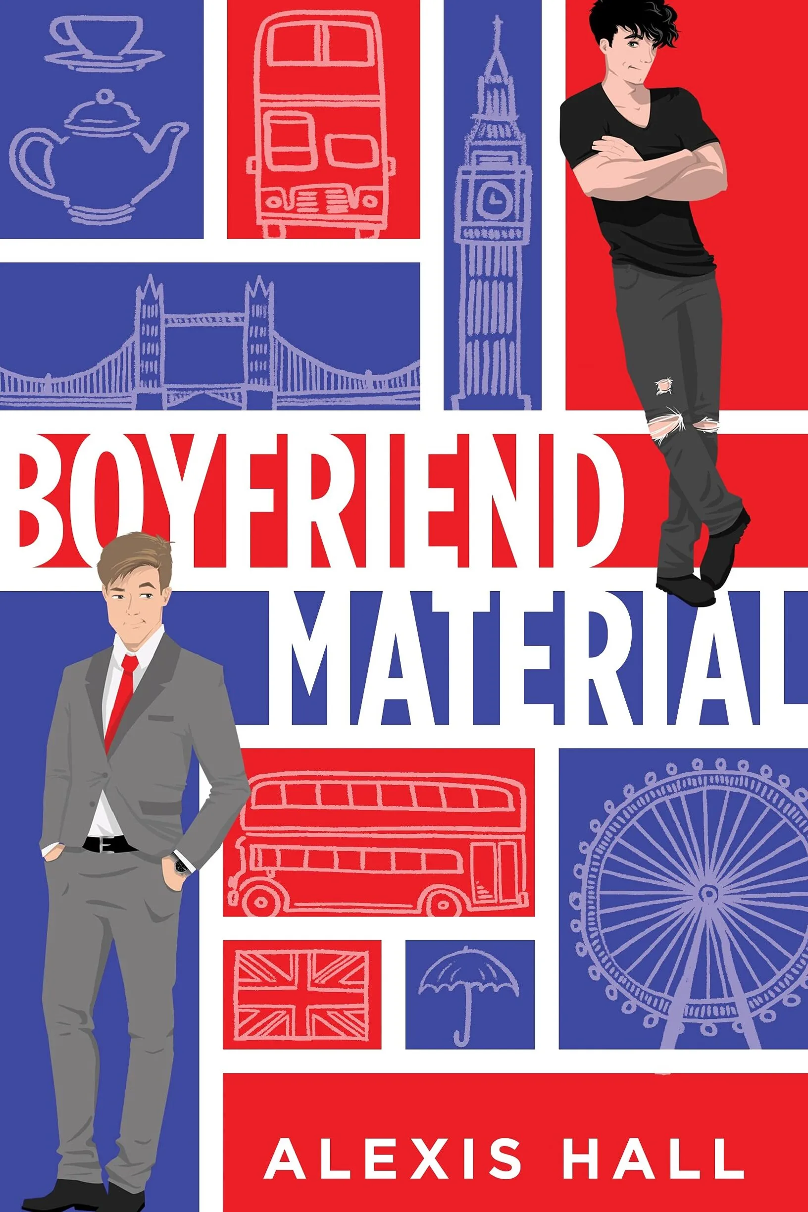 Couverture London Calling, Tome 1 : Boyfriend Material de Alexis Hall