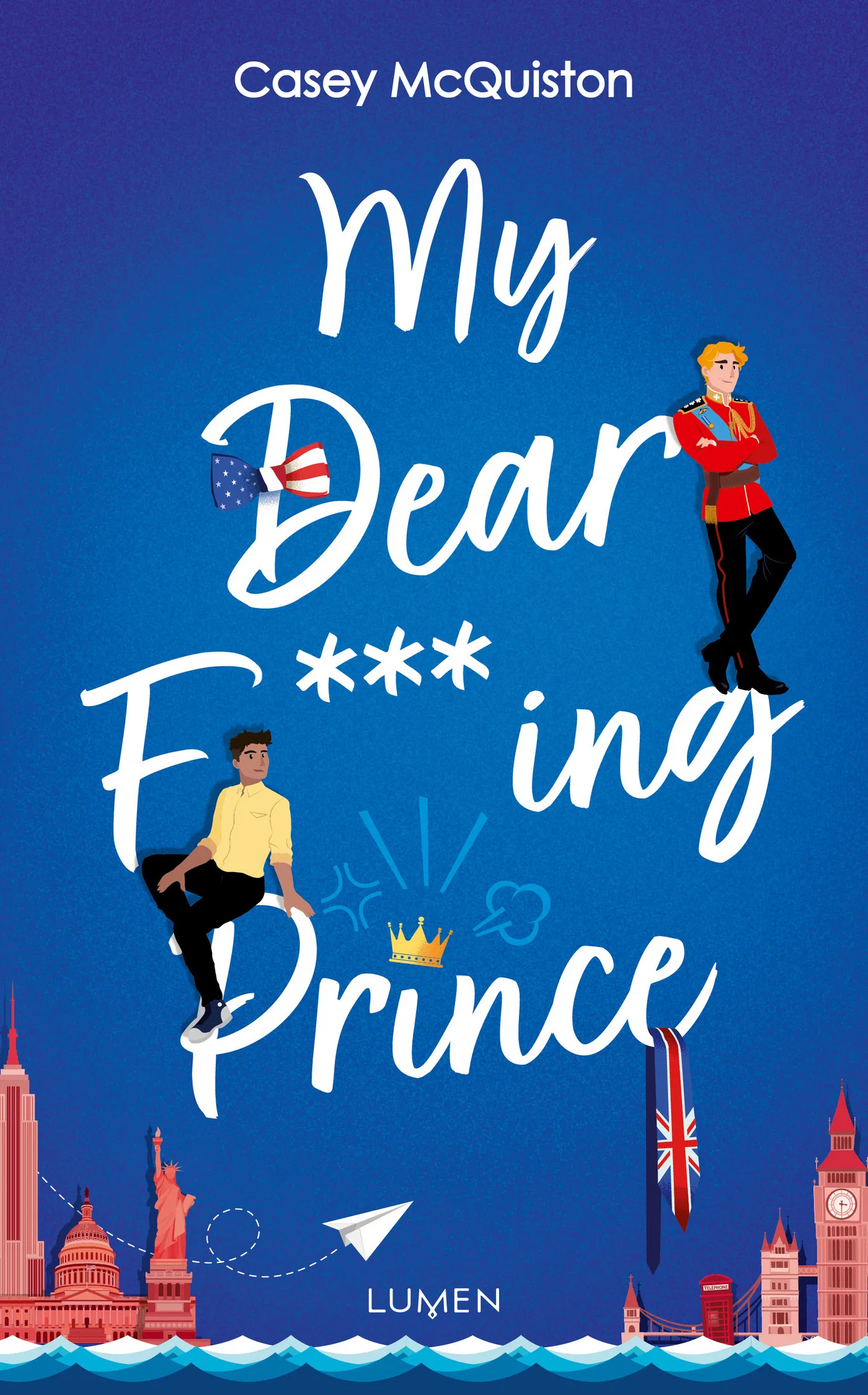 Couverture Red, White & Royal Blue – Casey McQuiston