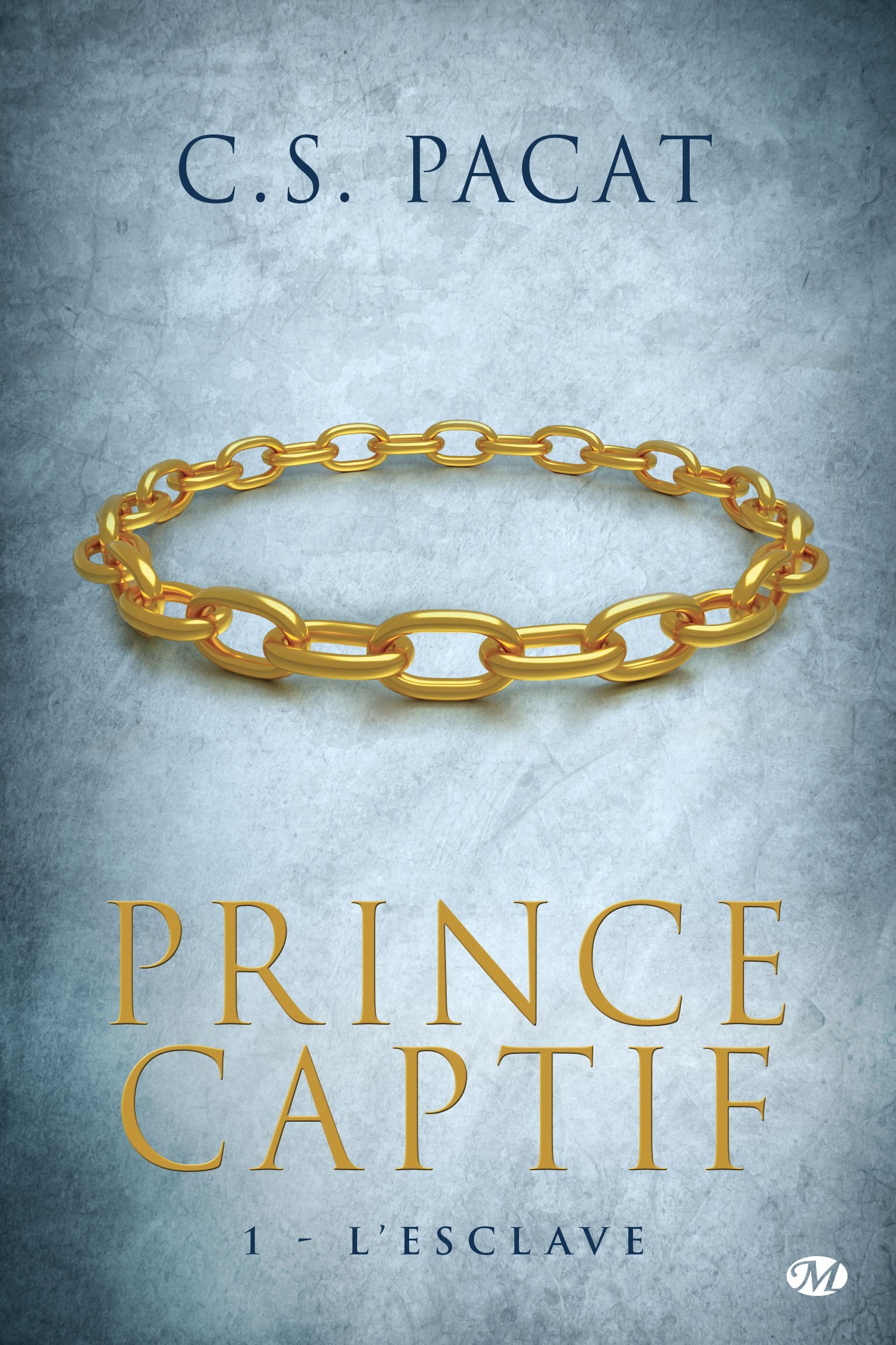 Couverture Prince Captif — C.S. Pacat (romance M/M slow burn)