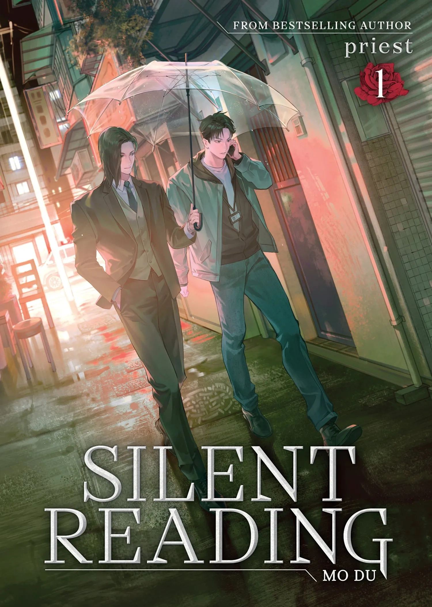 Couverture Silent Reading – Priest
