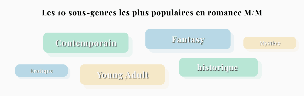 Guide des sous-genres romance M/M – pour approfondir après Prince Captif