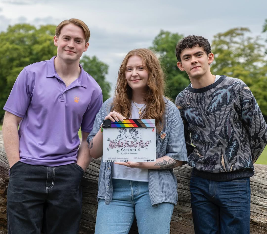 Kit Connor et Joe Locke — fin de tournage Heartstopper Forever