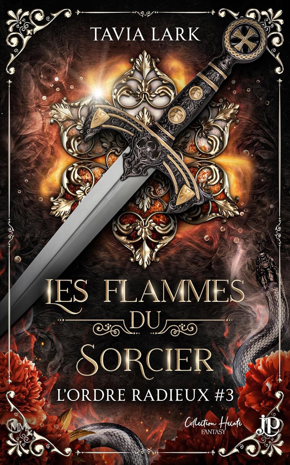 Couverture L'Ordre radieux, Tome 3 : Les Flammes du sorcier