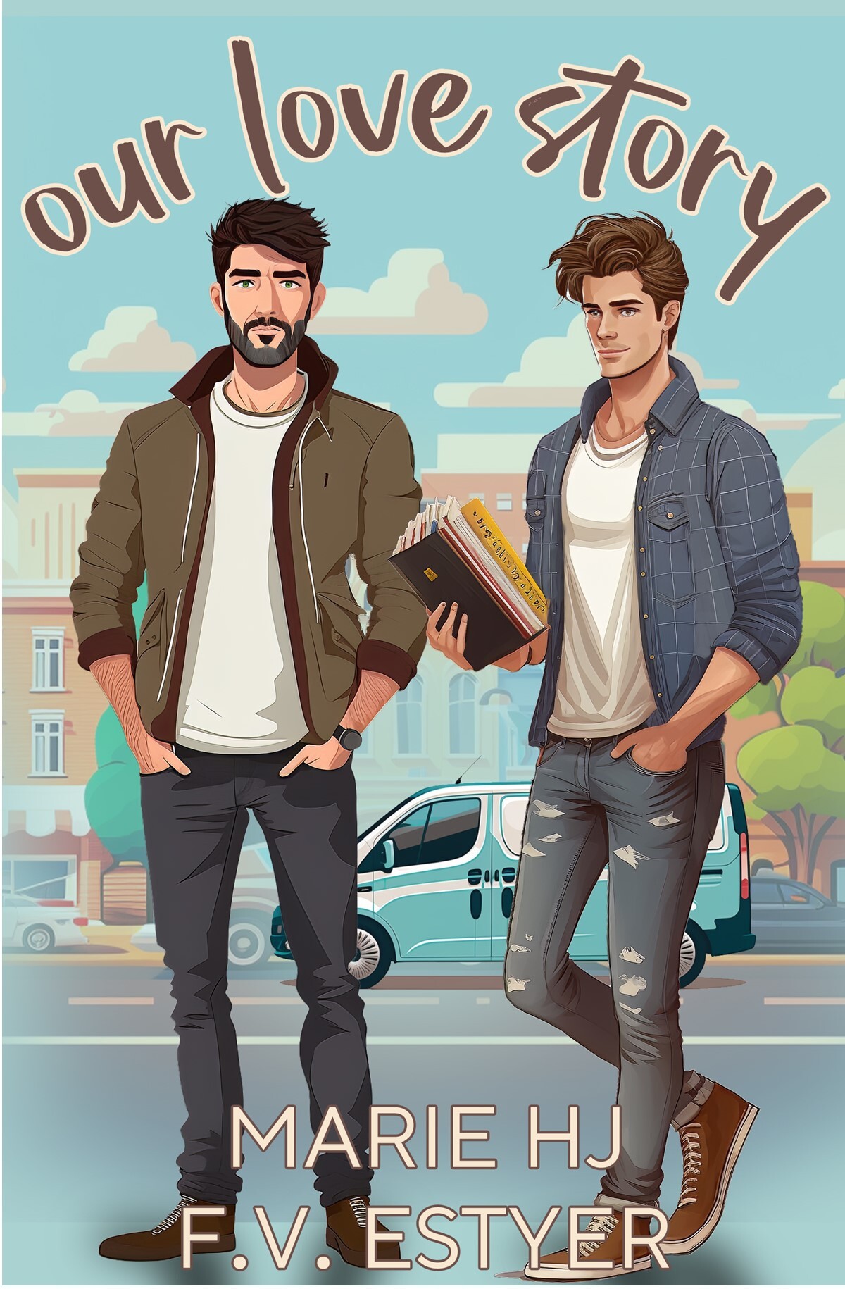 Couverture Our Love Story — F.V. Estyer et Marie H.J.