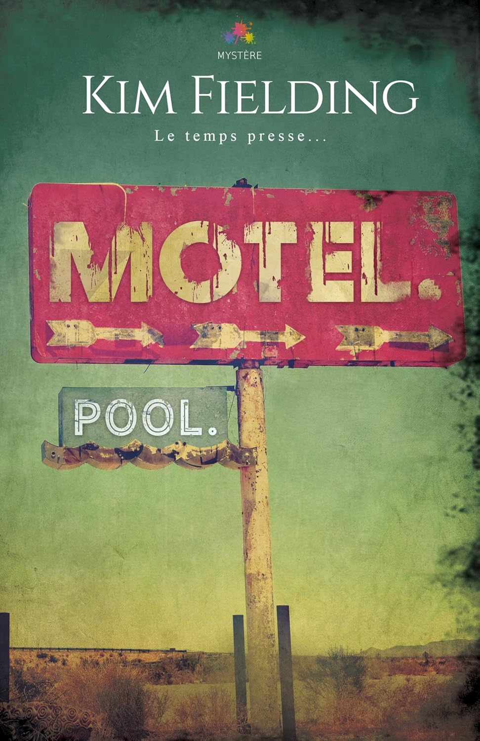 Couverture de Motel Pool par Kim Fielding, romance MM paranormal road trip