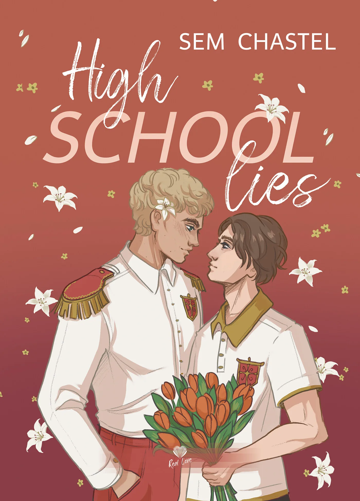 Couverture High School Lies de Sem Chastel
