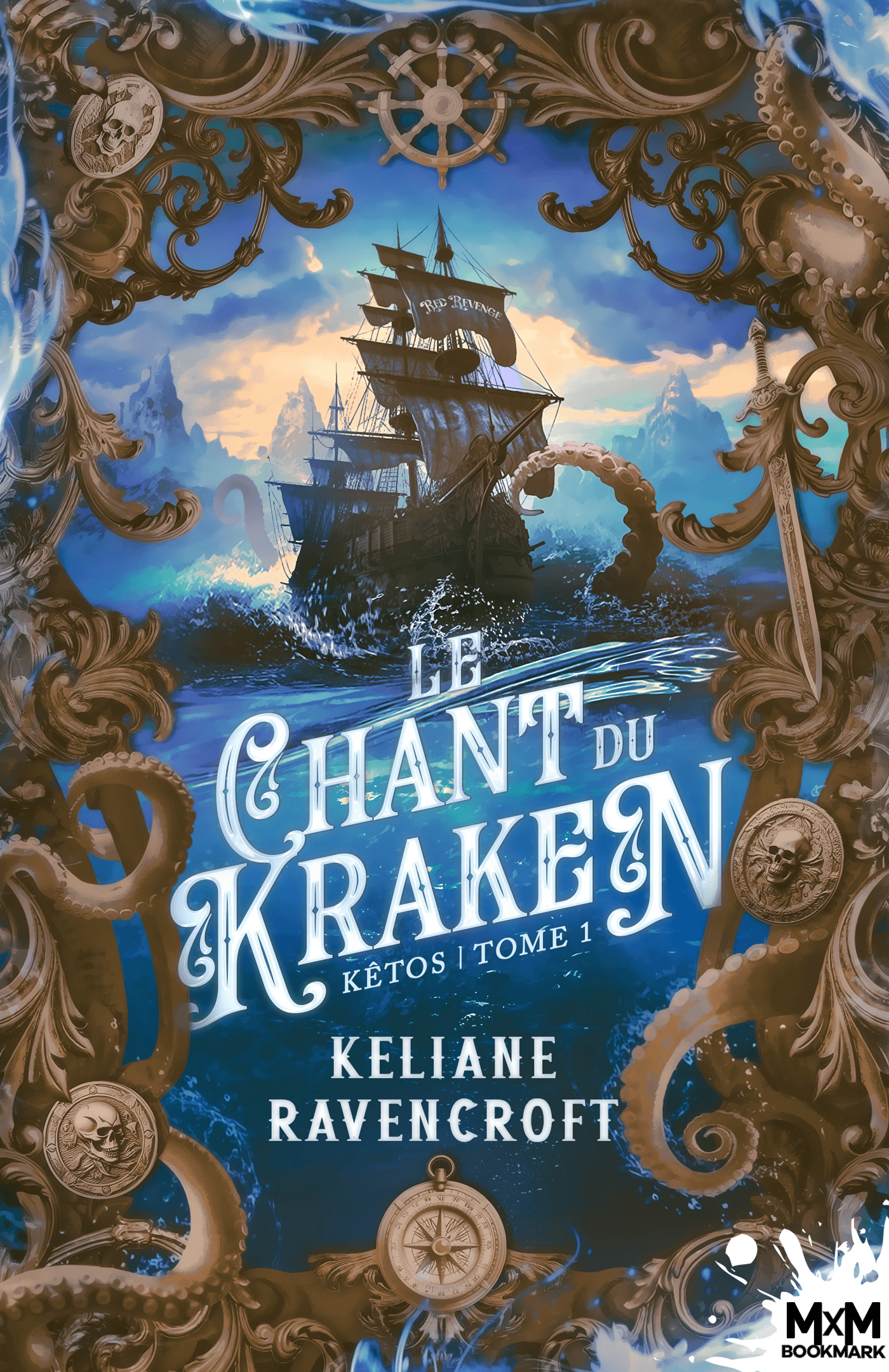 Couverture Le Chant du kraken de Keliane Ravencroft