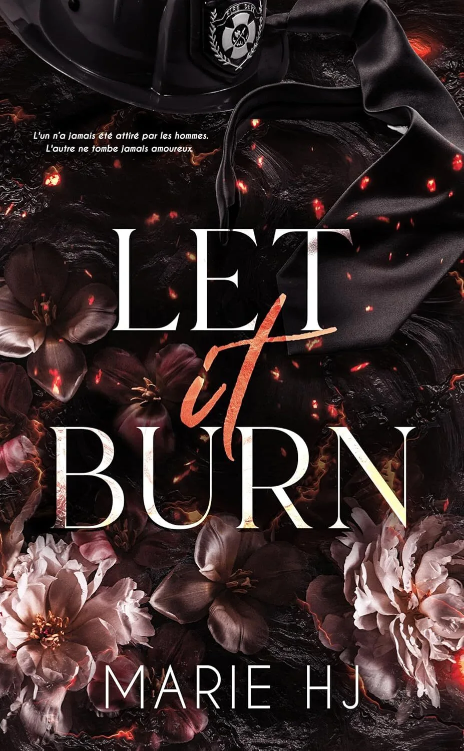 Couverture Let it Burn de Marie H. J.