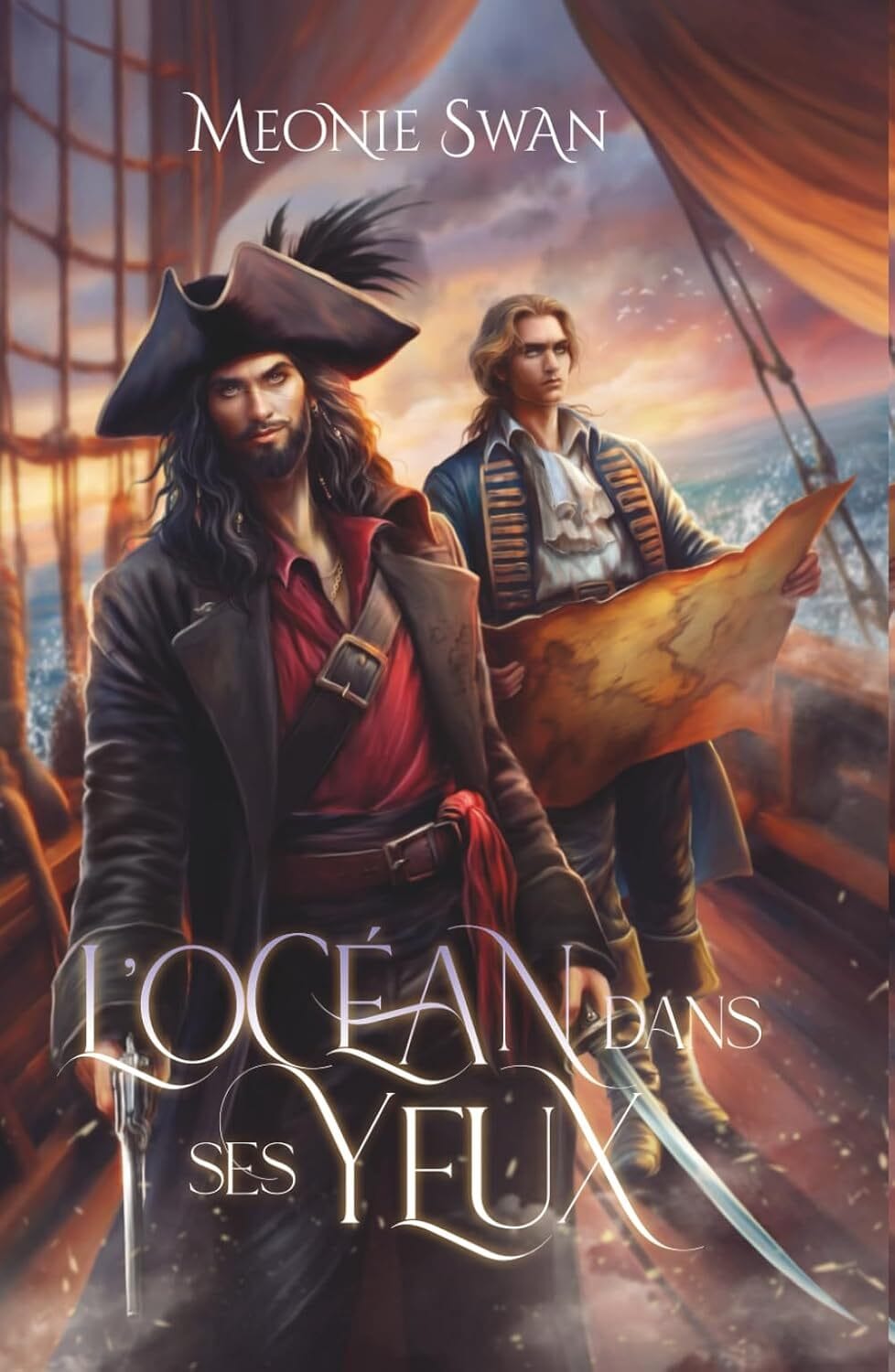 Couverture L'Océan dans ses yeux de Meonie Swan