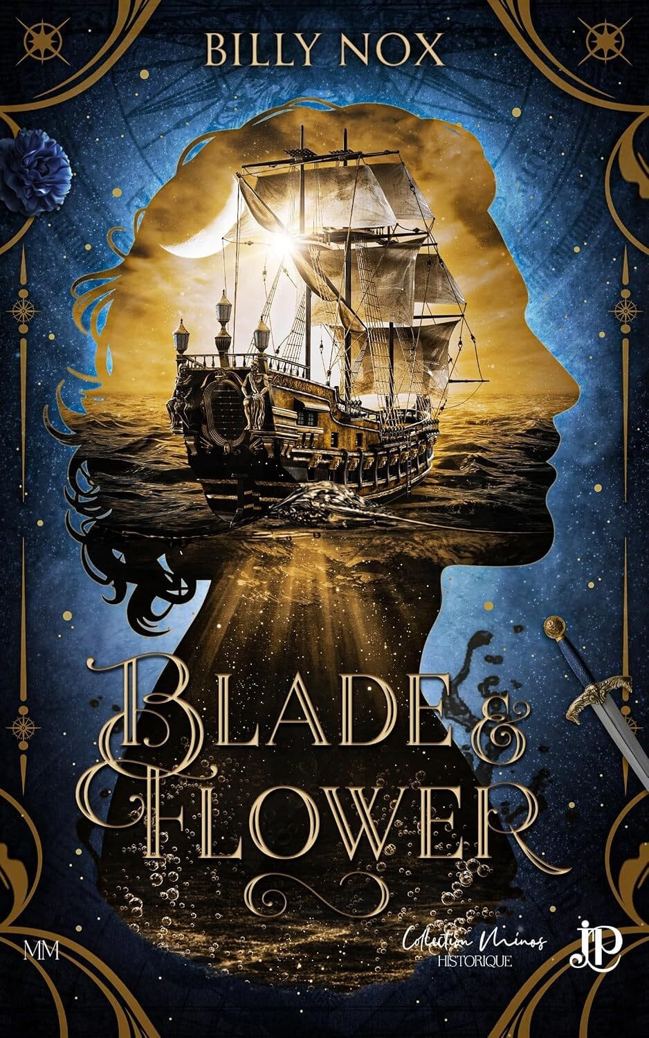 Couverture Blade and Flower