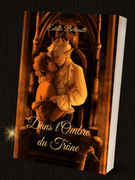 Couverture Dans l'ombre du trône — Estelle Bertinotti