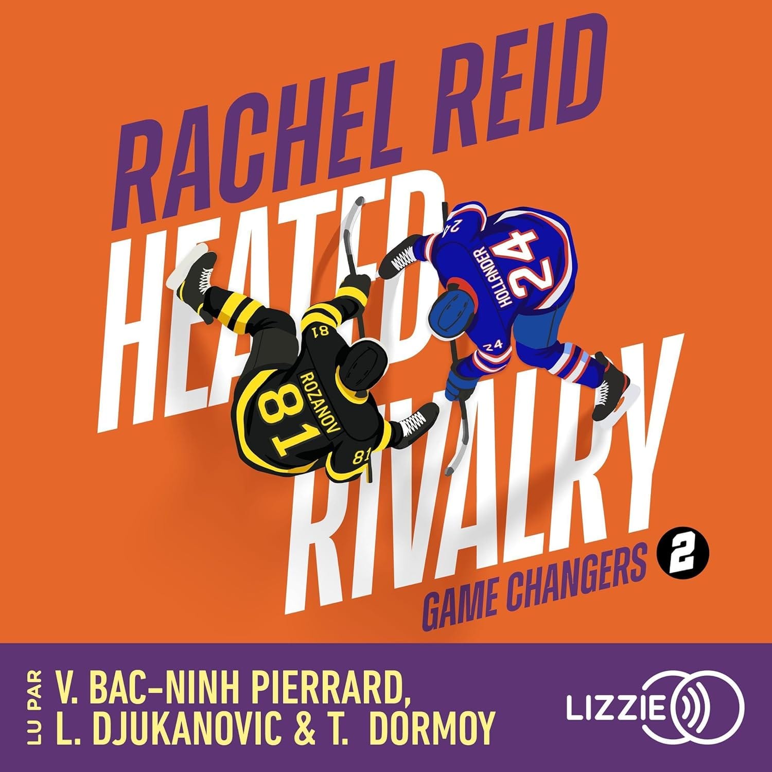 Couverture du livre audio Heated Rivalry