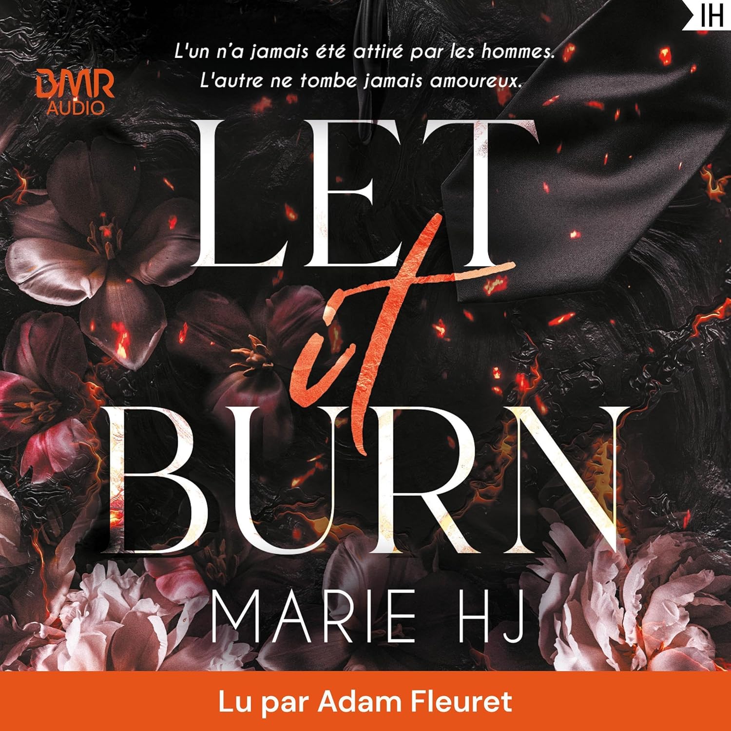 Couverture du livre audio Let it burn de Marie HJ