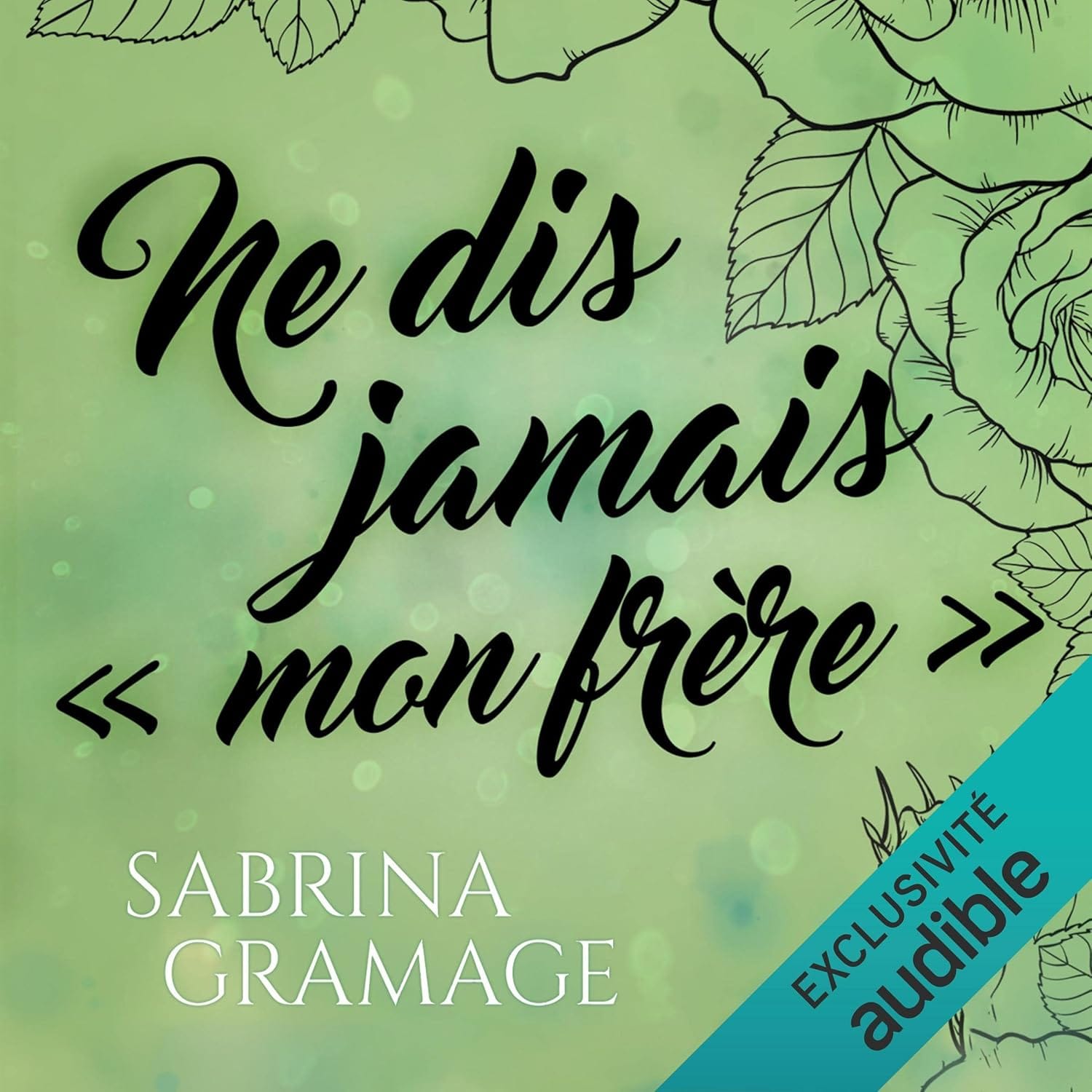 Couverture du livre audio Ne dis jamais mon frère de Sabrina Gramage