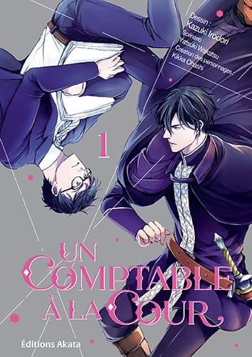 Couverture Un comptable à la cour — Kazuki Irodori & Wakatsu Yatsuki