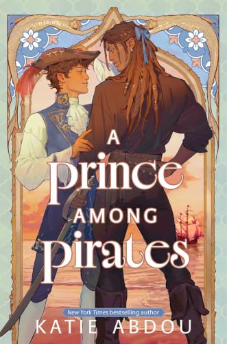 A Prince Among Pirates by Katie Abdou, MM pirate romance book cover