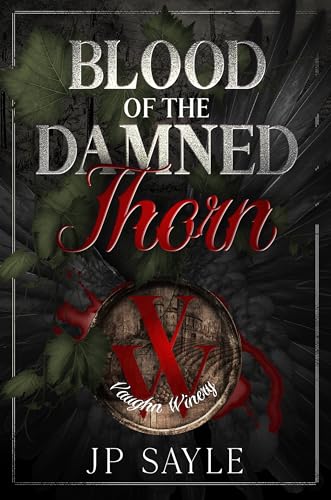 Blood of the Damned by JP Sayle, omegaverse MM book cover