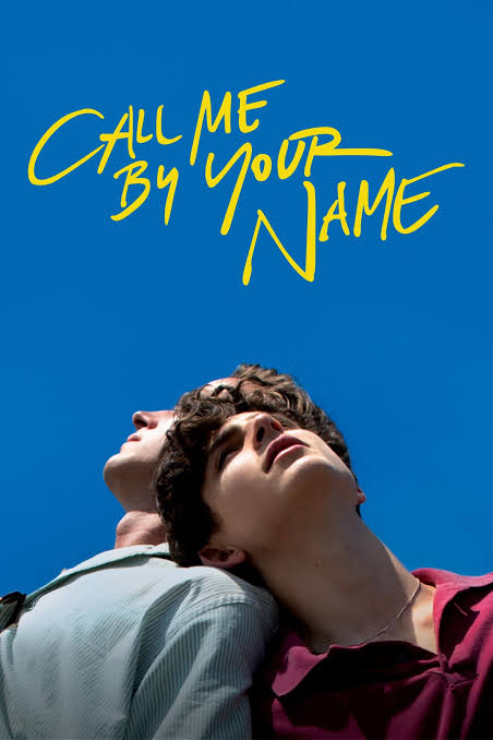 Call Me by Your Name poster, MM romance film to watch after Heated Rivalry