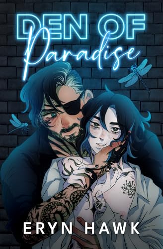 Den of Paradise by Eryn Hawk, omegaverse MM book cover