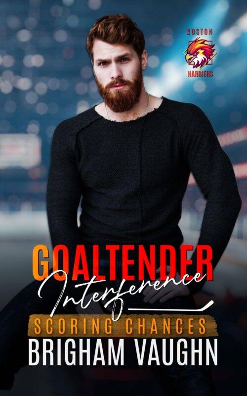 Goaltender Interference by Brigham Vaughn, MM hockey romance book cover