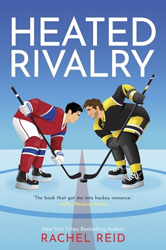 Heated Rivalry cover, Rachel Reid