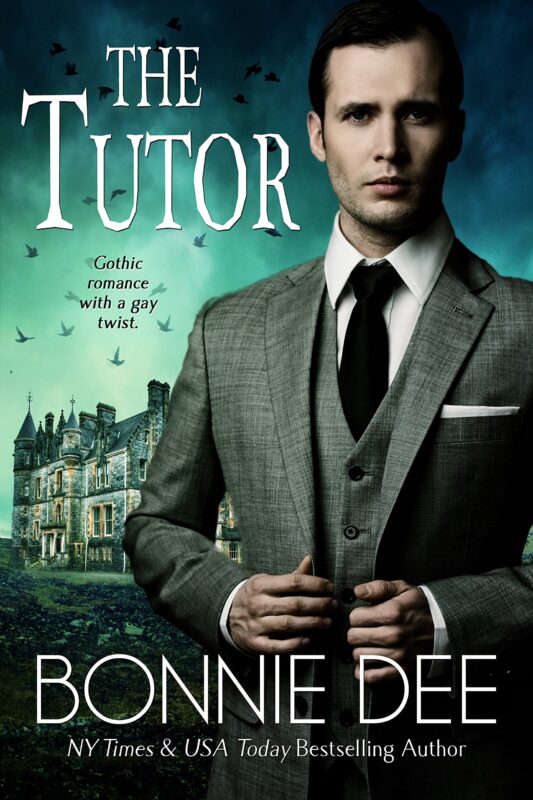 The Tutor by Bonnie Dee, gothic age gap MM romance book cover