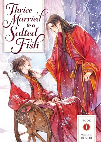 Thrice Married to a Salted Fish cover, danmei novel in English
