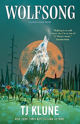 Wolfsong by TJ Klune, MM werewolf romance book cover