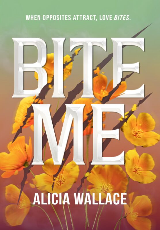 Bite Me by Alicia Wallace, MM vampire and werewolf novel book cover