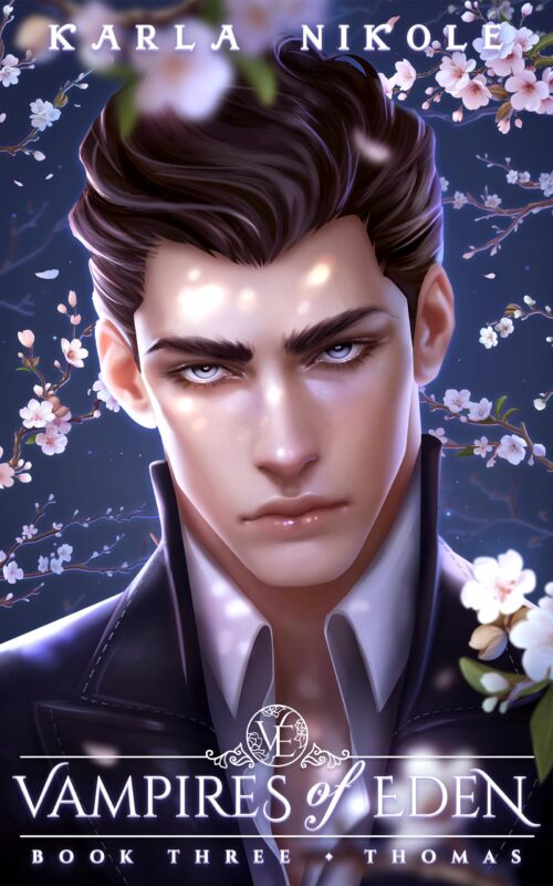 Vampires of Eden book three Thomas by Karla Nikole, MM vampire romance book cover