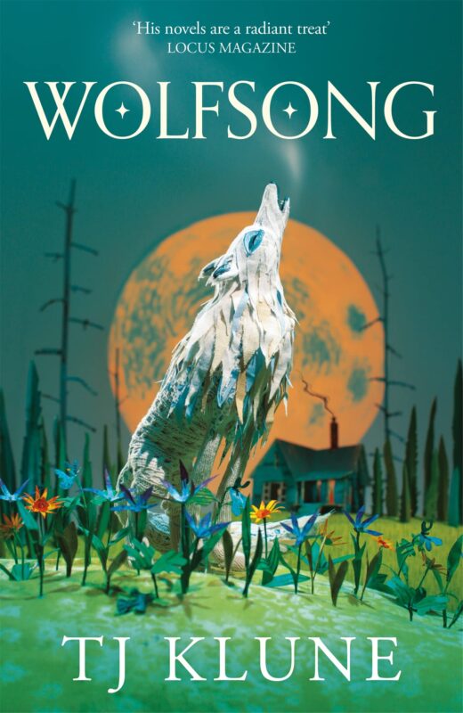 Wolfsong by TJ Klune, MM werewolf pack found family book cover