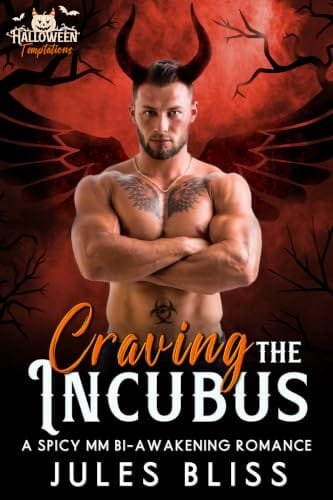 Craving the Incubus by Jules Bliss, Halloween Temptations, MM incubus romance book cover