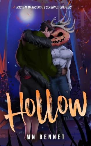 Hollow by MN Bennet, Mayhem Manuscripts Cryptids, MM monster romance book cover