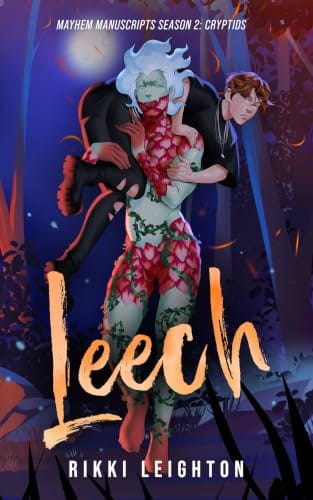 Leech by Rikki Leighton, Mayhem Manuscripts Cryptids, MM monster romance book cover