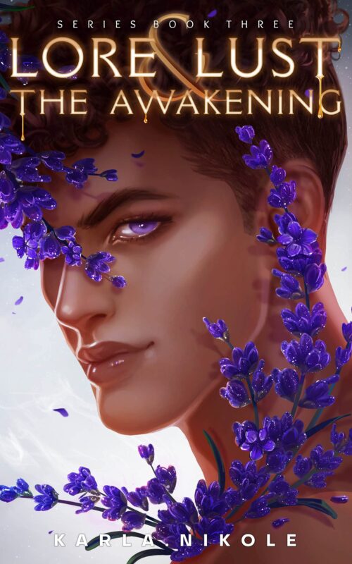 Lore and Lust book three The Awakening by Karla Nikole, MM vampire romance book cover