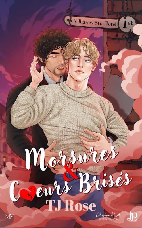 Morsures et cœurs brisés de TJ Rose, romance MM paranormale avec vampire