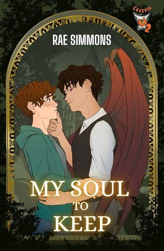 My Soul to Keep by Rae Simmons, Creepin U Season 2, MM monster romance book cover