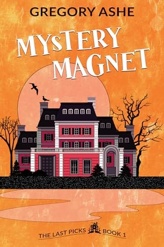 Mystery Magnet by Gregory Ashe, The Last Picks book 1, MM cozy mystery book cover