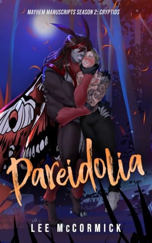 Pareidolia by Lee McCormick, Mayhem Manuscripts Cryptids, MM monster romance book cover
