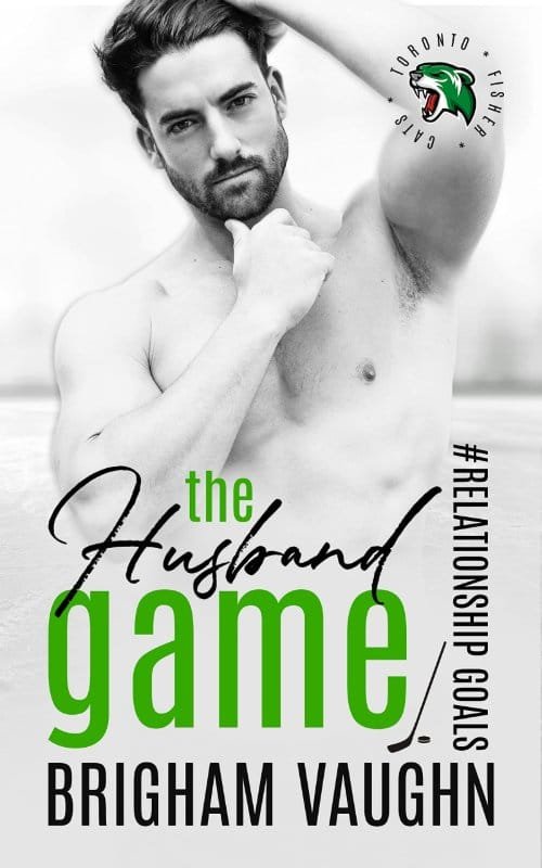 The Husband Game by Brigham Vaughn, MM hockey romance book cover