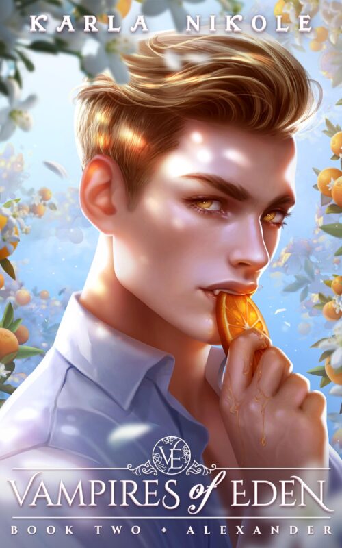 Vampires of Eden book two Alexander by Karla Nikole, MM vampire romance book cover