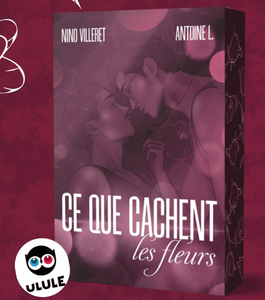 Couverture Ce que cachent les fleurs, Nino Villeret et Antoine L.