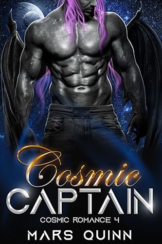 Cosmic Captain by Mars Quinn, MM alien romance book cover