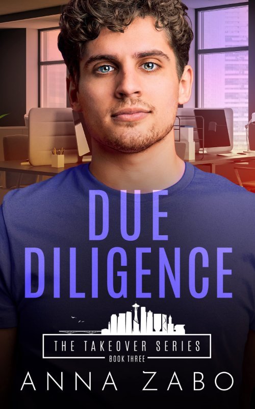 Due Diligence by Anna Zabo, MM office romance book cover