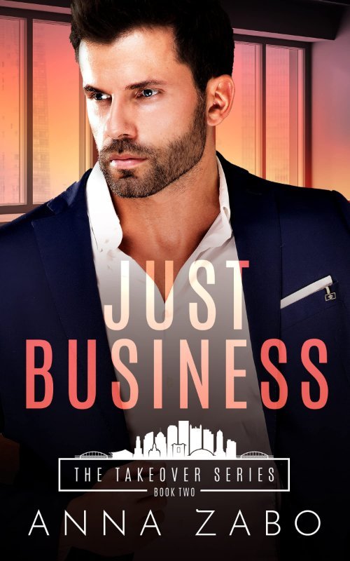 Just Business by Anna Zabo, MM office romance book cover