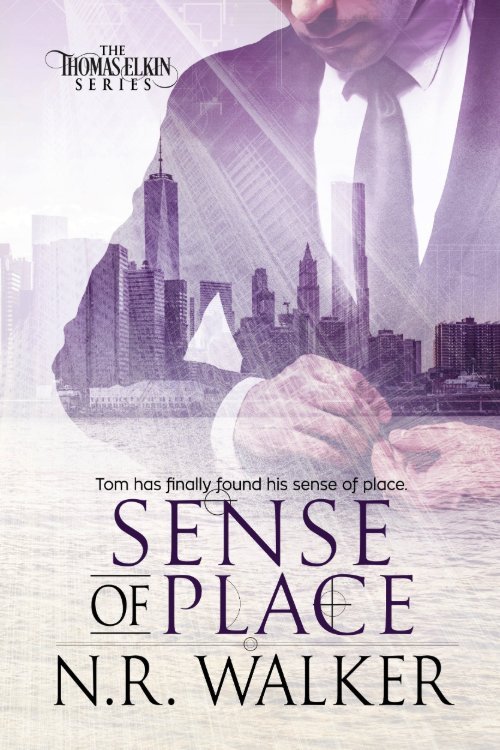 Sense of Place by N.R. Walker, MM office romance book cover