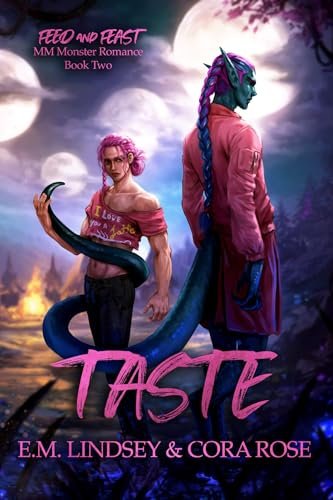 Taste by Cora Rose and E.M. Lindsey, MM alien romance book cover